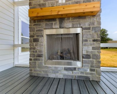 169 Exterior Fireplace Harrison