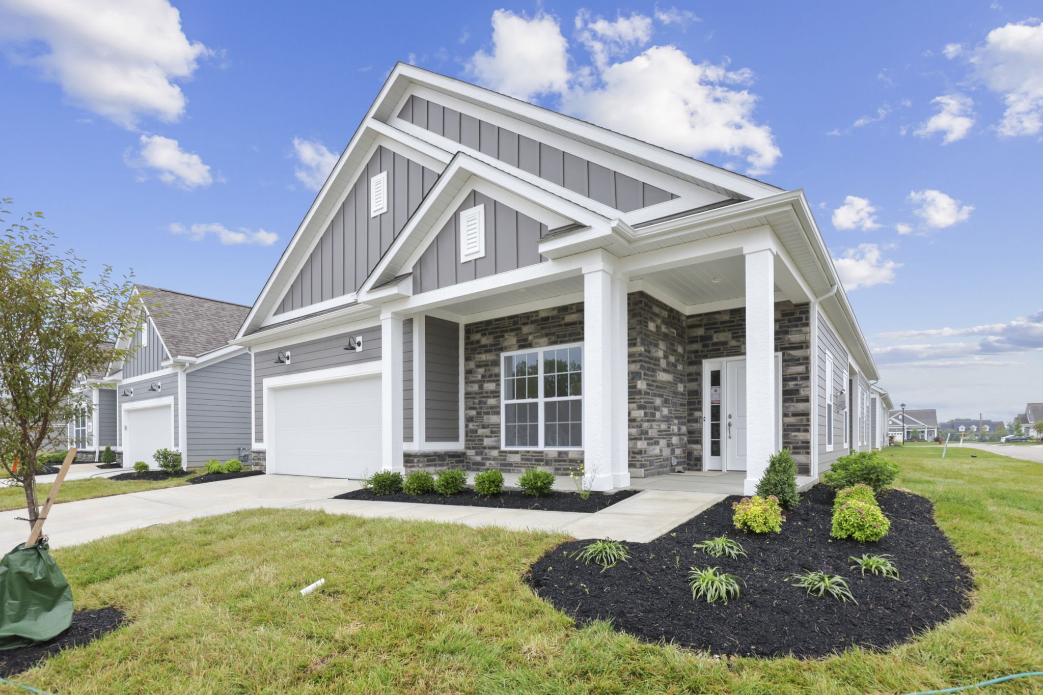 Exterior of a Donley Homes Belmont home
